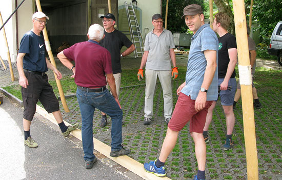 Rund um die Pfarrei Bruder Klaus in Liestal ist dieses Jahr Jurtensommer