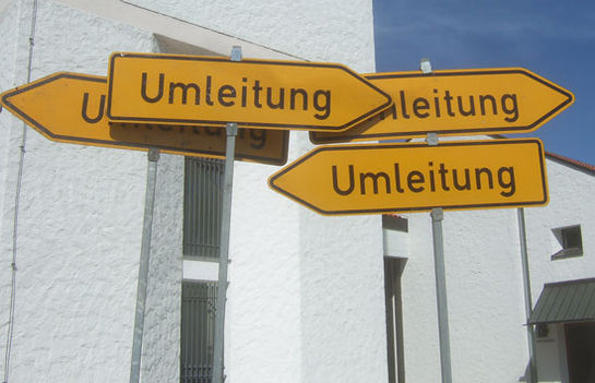 Umkehren, ohne das Gesicht zu verlieren