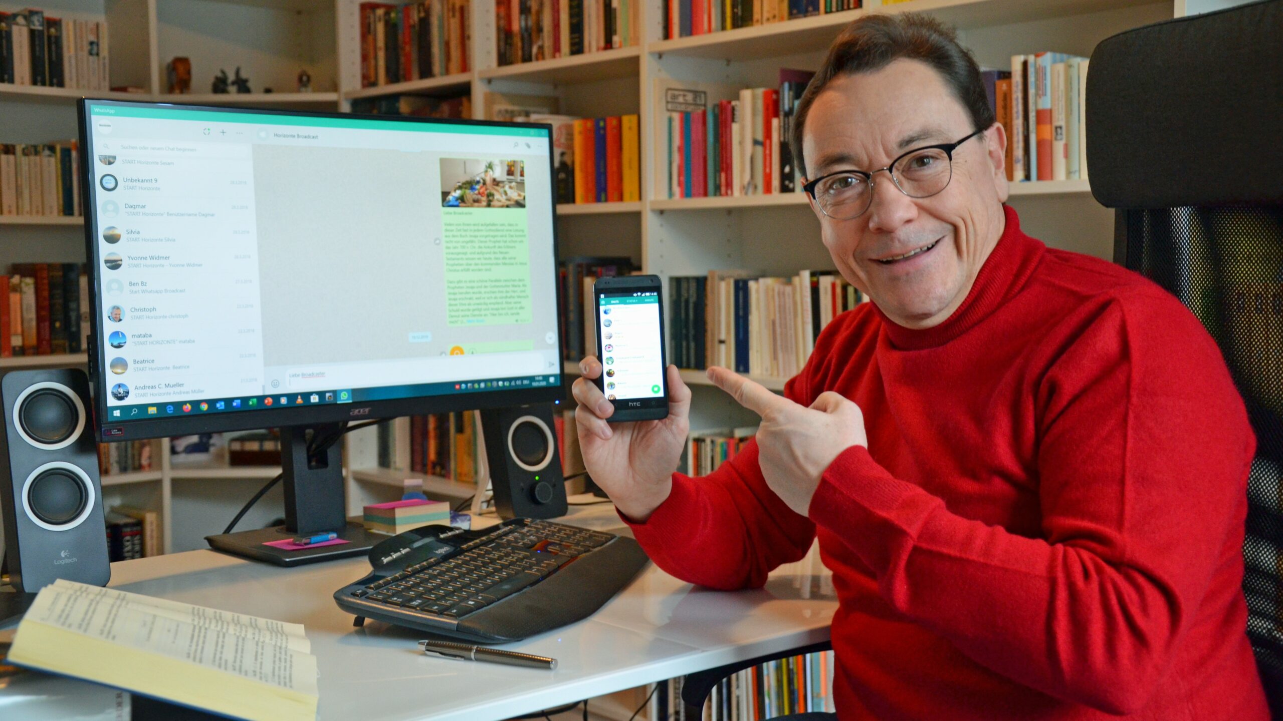 «Der Broadcast war eine schweisstreibende Freude»