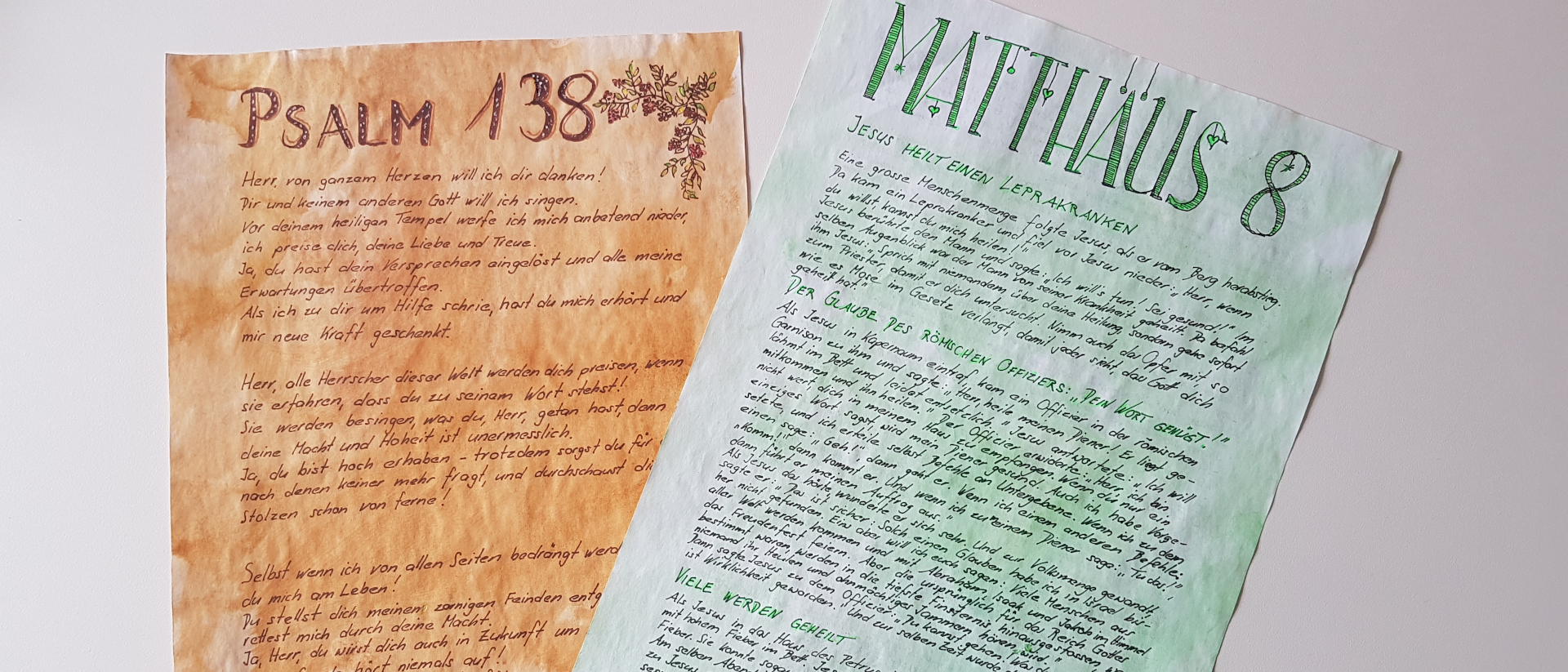 St. Galler Corona-Bibel nimmt Form an