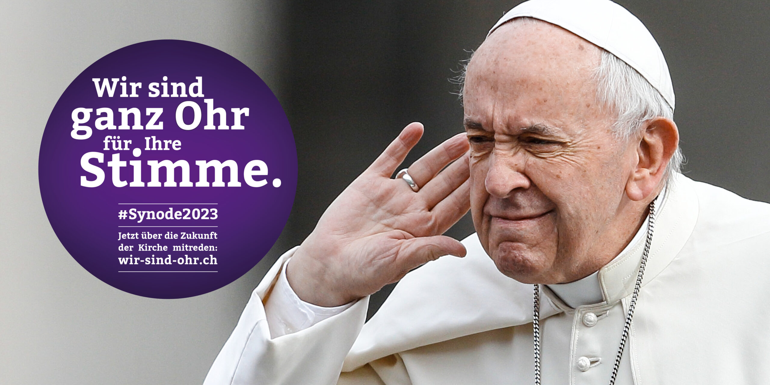 Papst will Stimmen der Basis hören