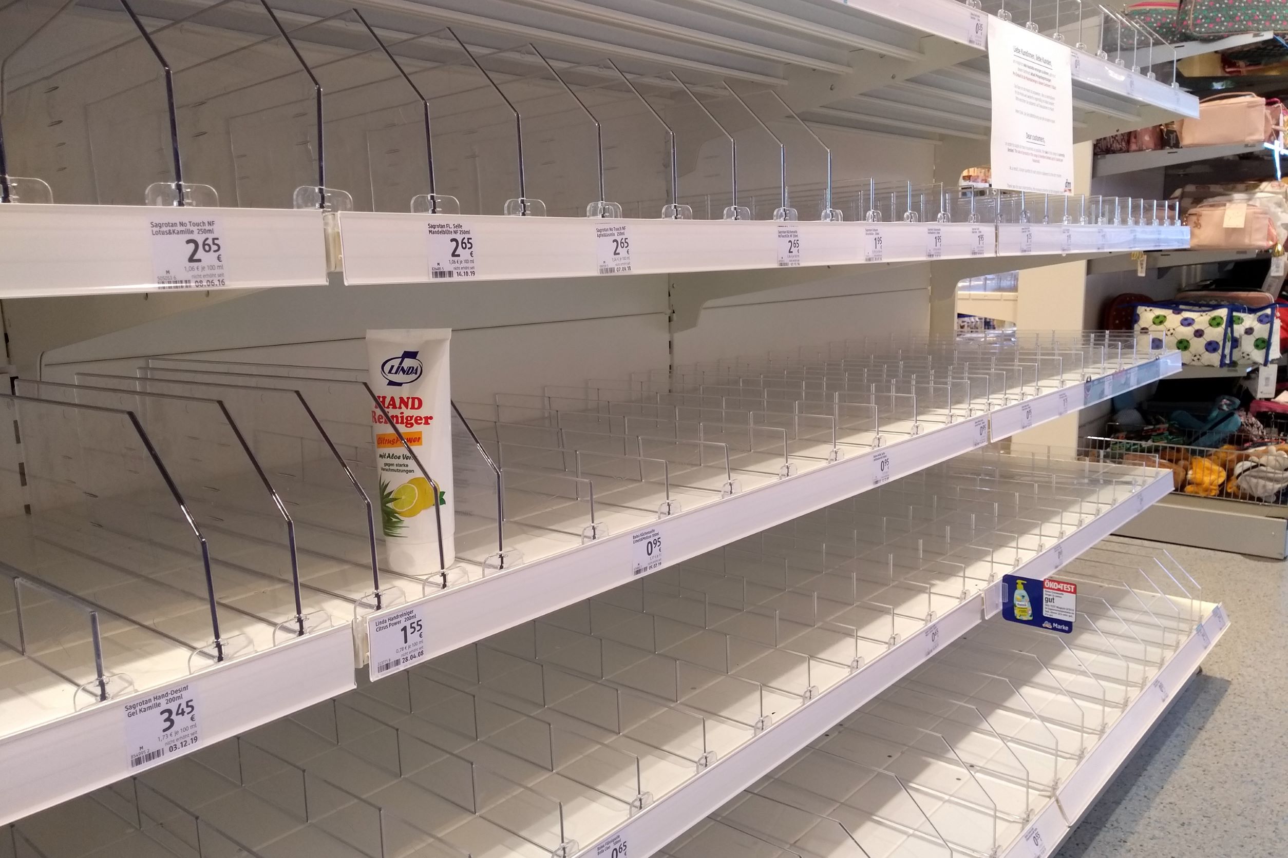 Herausforderung Mangellage