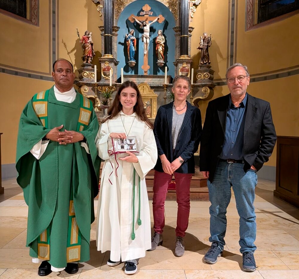 Abschied Ministrantin Valentina