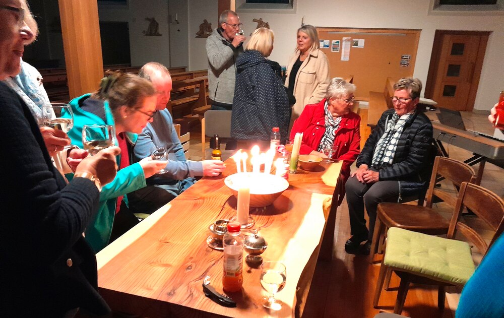 Feierabendfeier in der Leibstadter Kirche