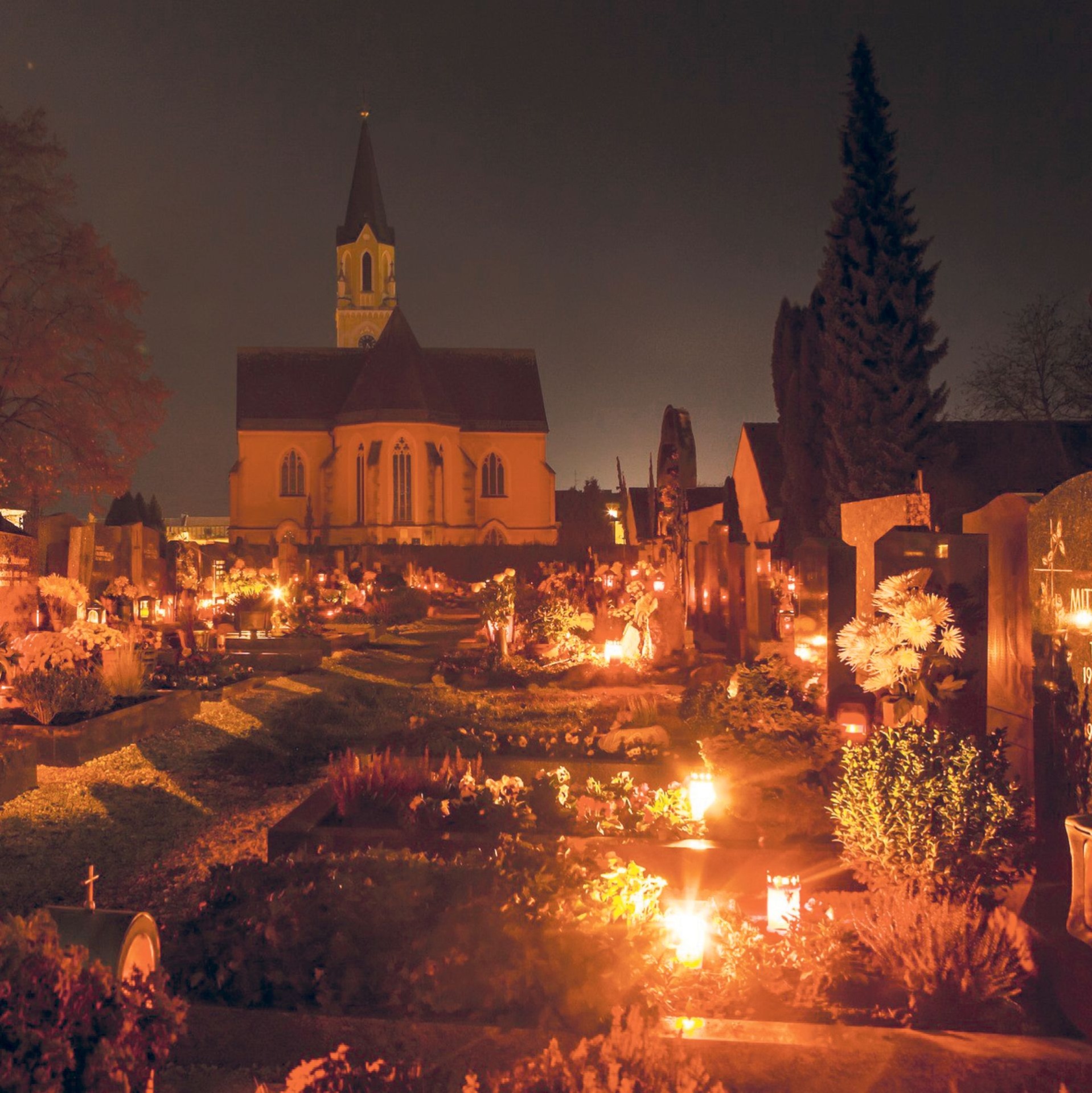 Wenn Friedhöfe leuchten