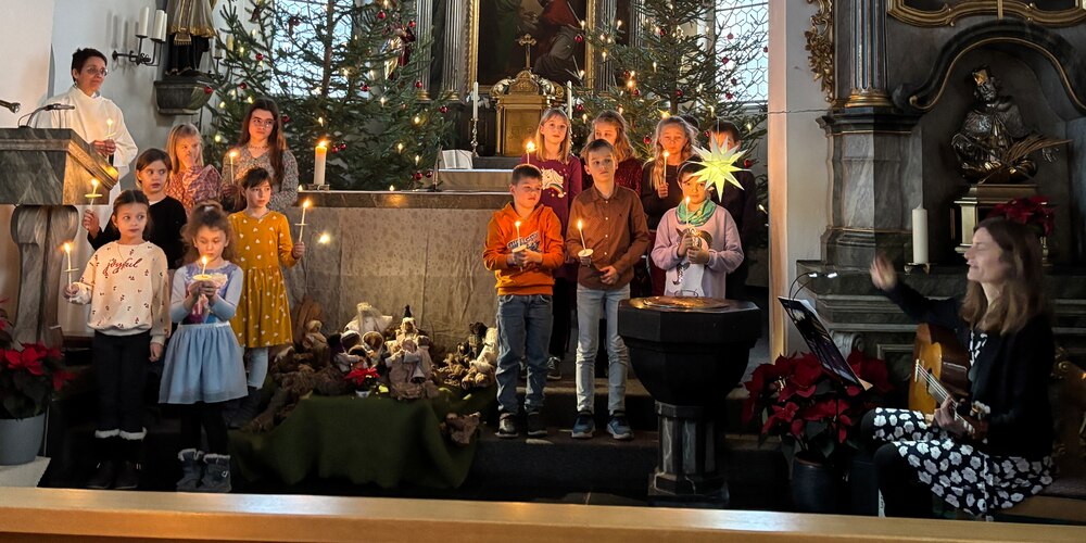 Singen an Weihnachten