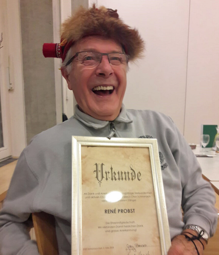 Adieu, René Probst!