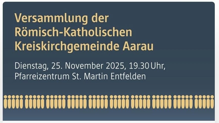 Kreiskirchgemeinde-Versammlung in Entfelden.