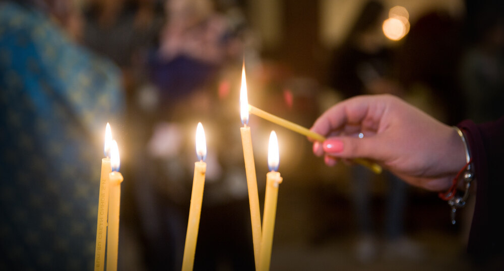 Ruhe und Besinnung
bei Kerzenlicht