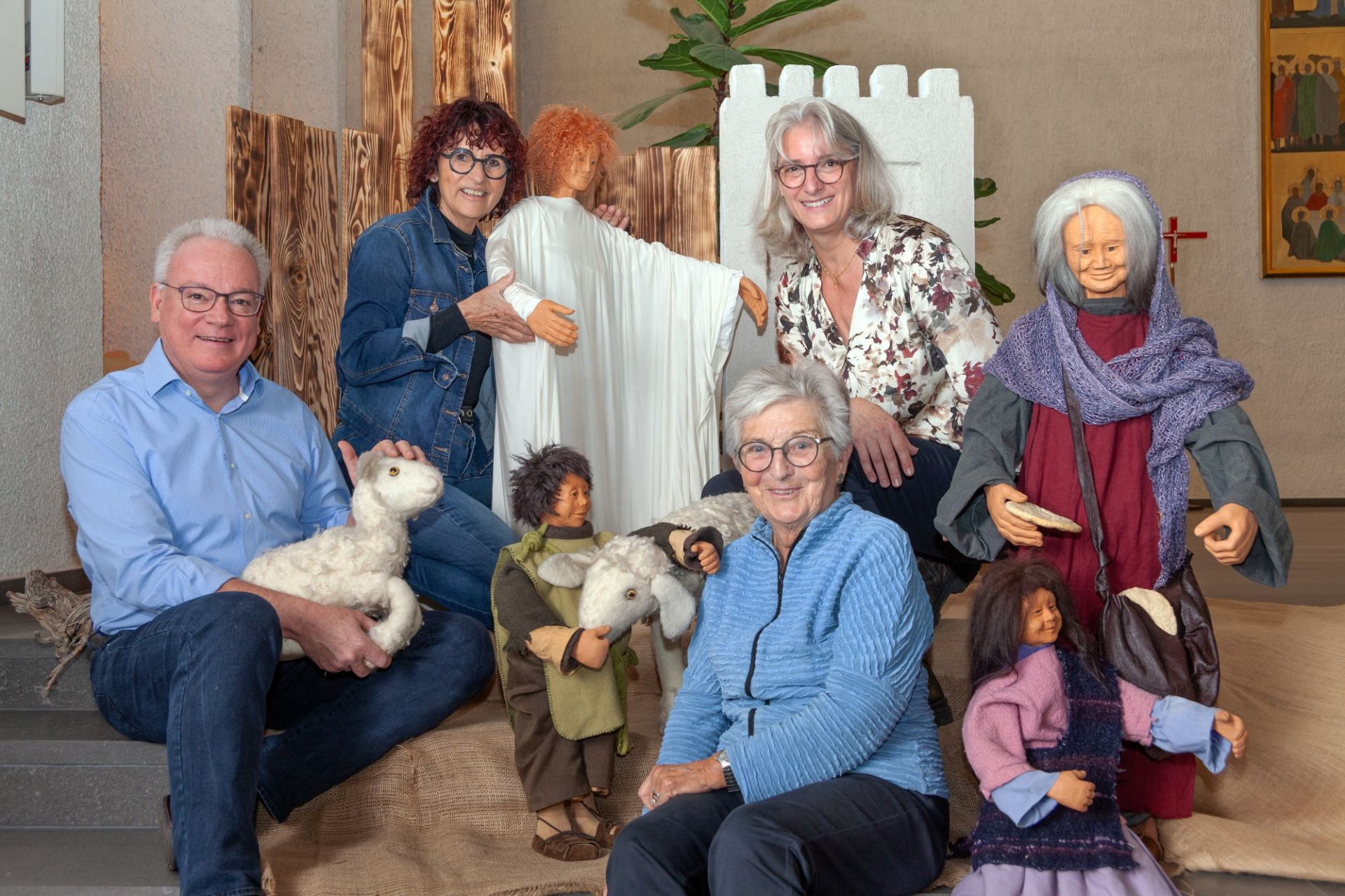 Eine Krippe voller Leben