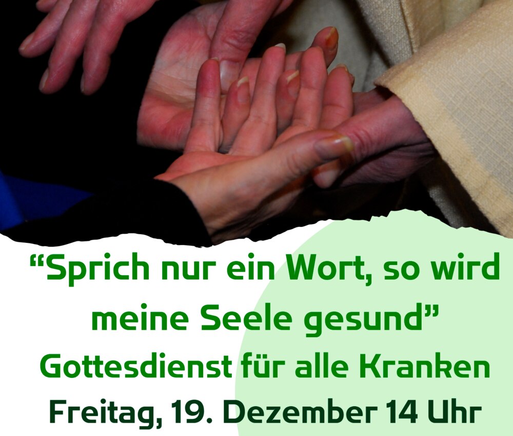 Gottesdienst für alle Kranken