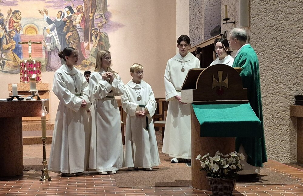 Ministrantenaufnahme