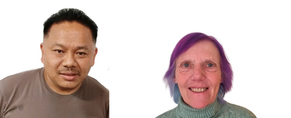 Verabschiedung Christine Steinmann und Shedup Pematsang