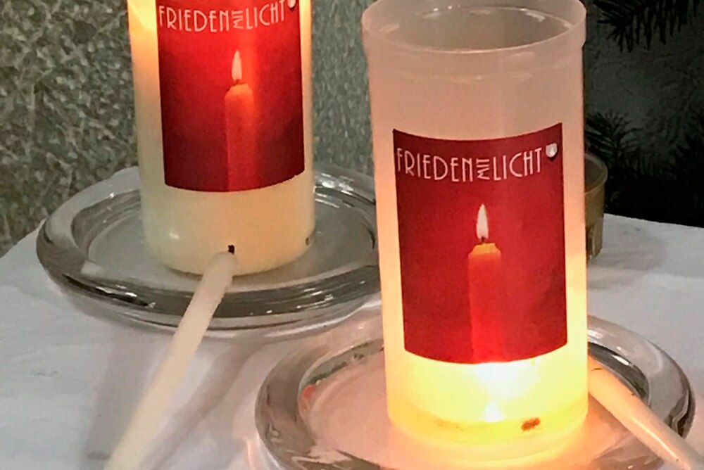 Ankunft Friedenslicht