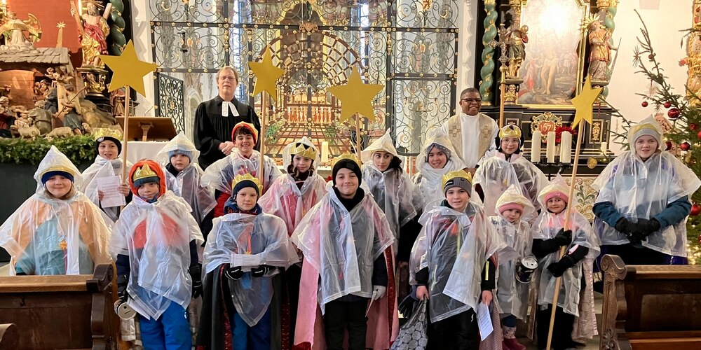 Die Sternsinger waren in Laufenburg unterwegs