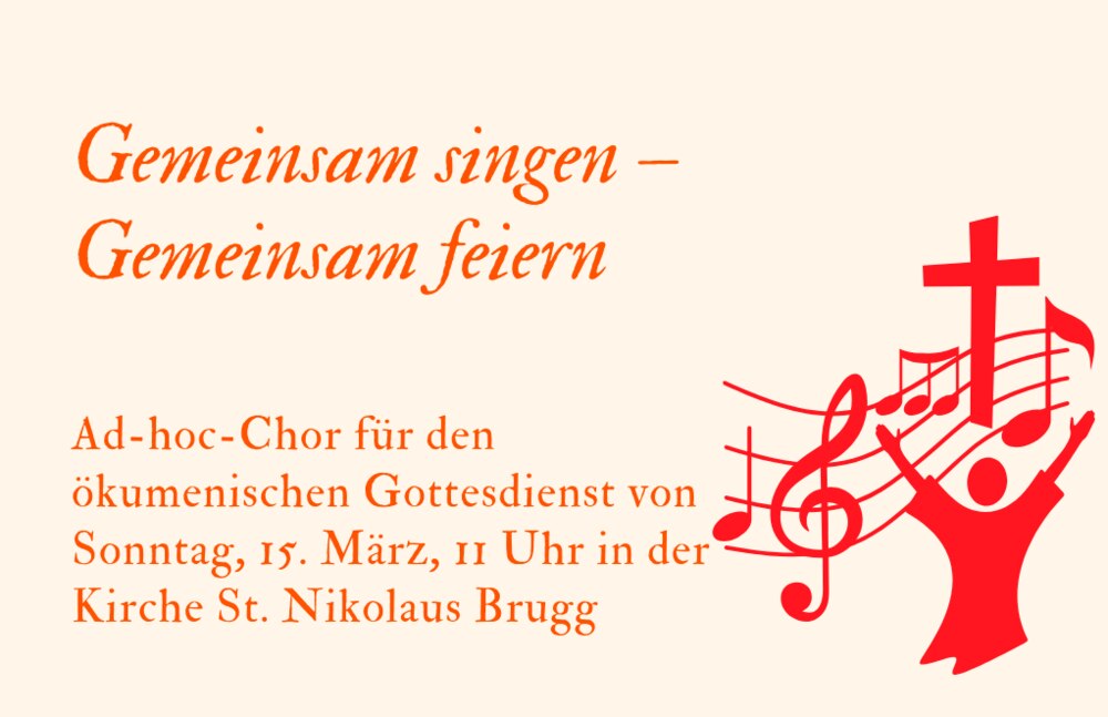 Gemeinsam singen –         gemeinsam feiern