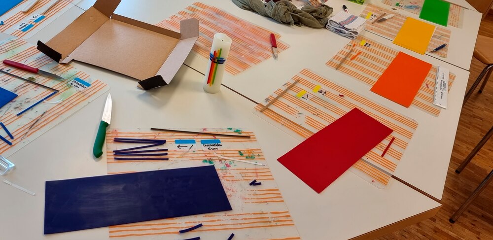 Osterkerzen gestalten