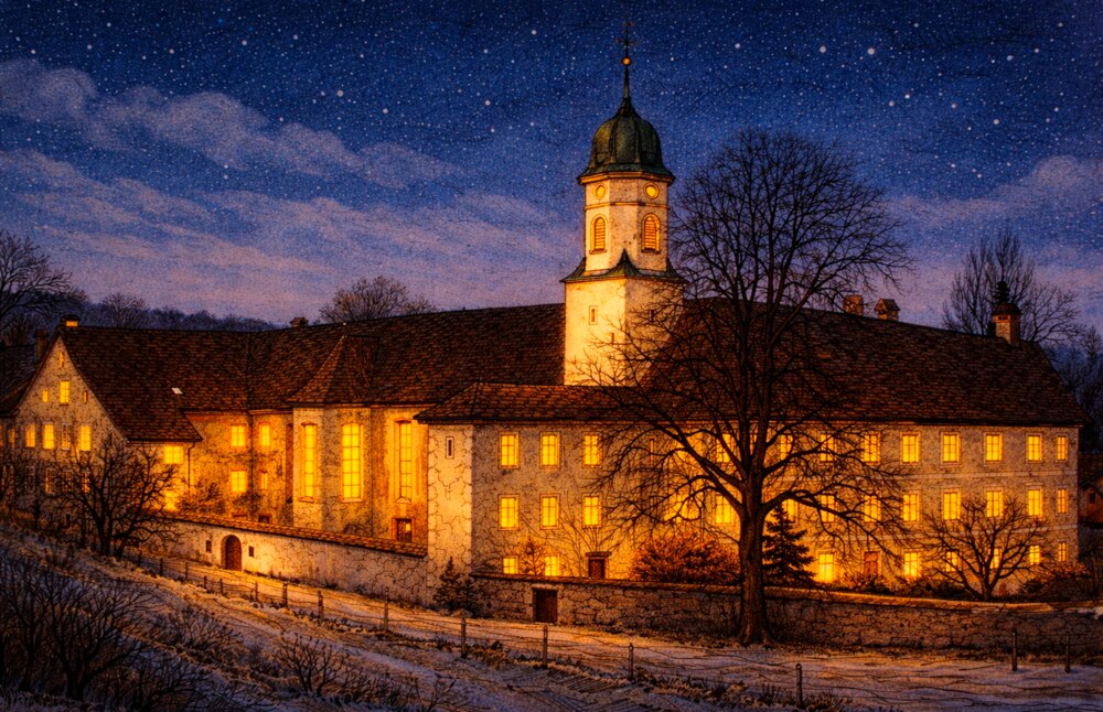 Abendwallfahrt, ein gemeinsamer Weg zum Kloster Fahr