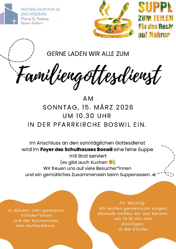 Familiengottesdienst und Suppentag
