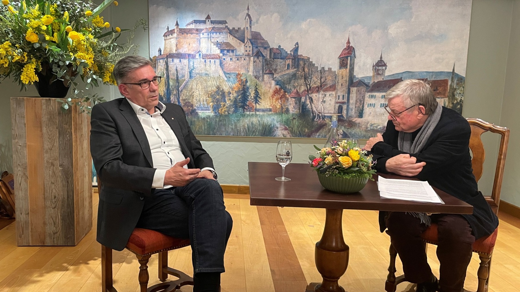 «Stadtamman bist du immer und überall»