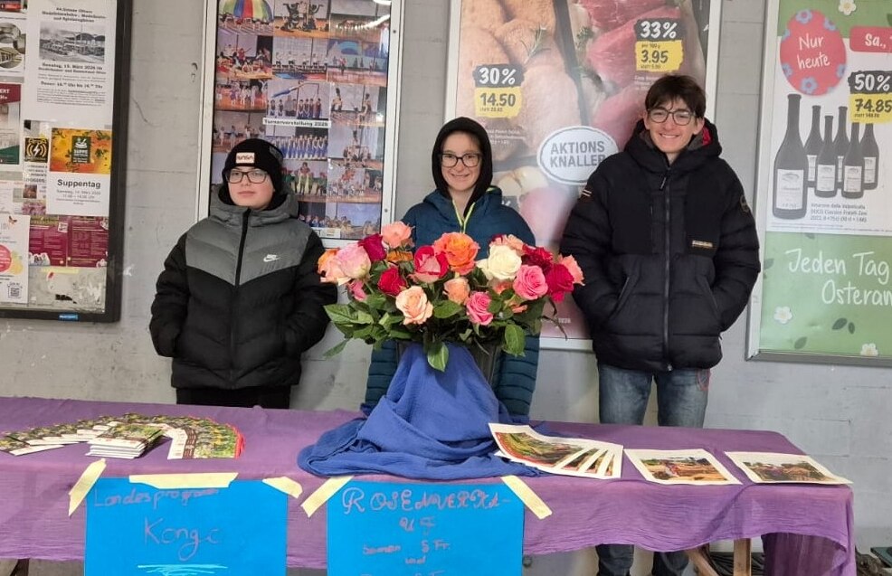 Rückblick: Rosenverkauf