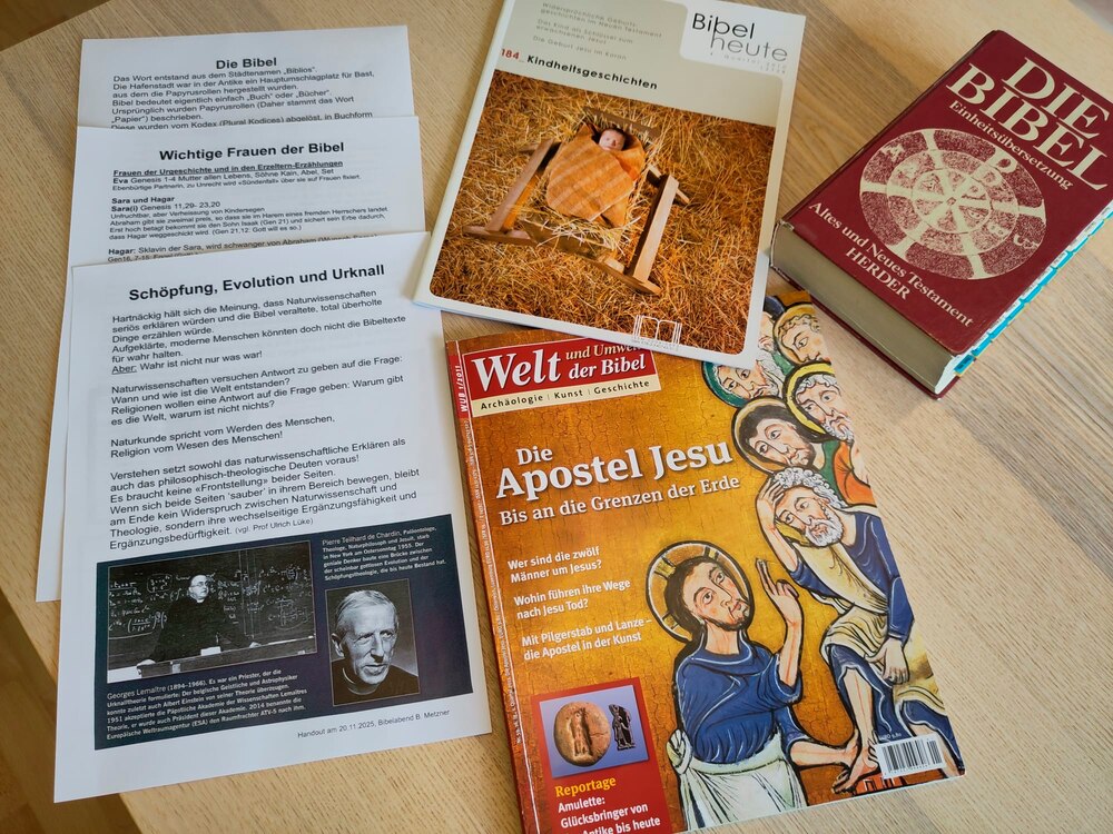 Bibelabende: Exkursion in die Welt der Bibel