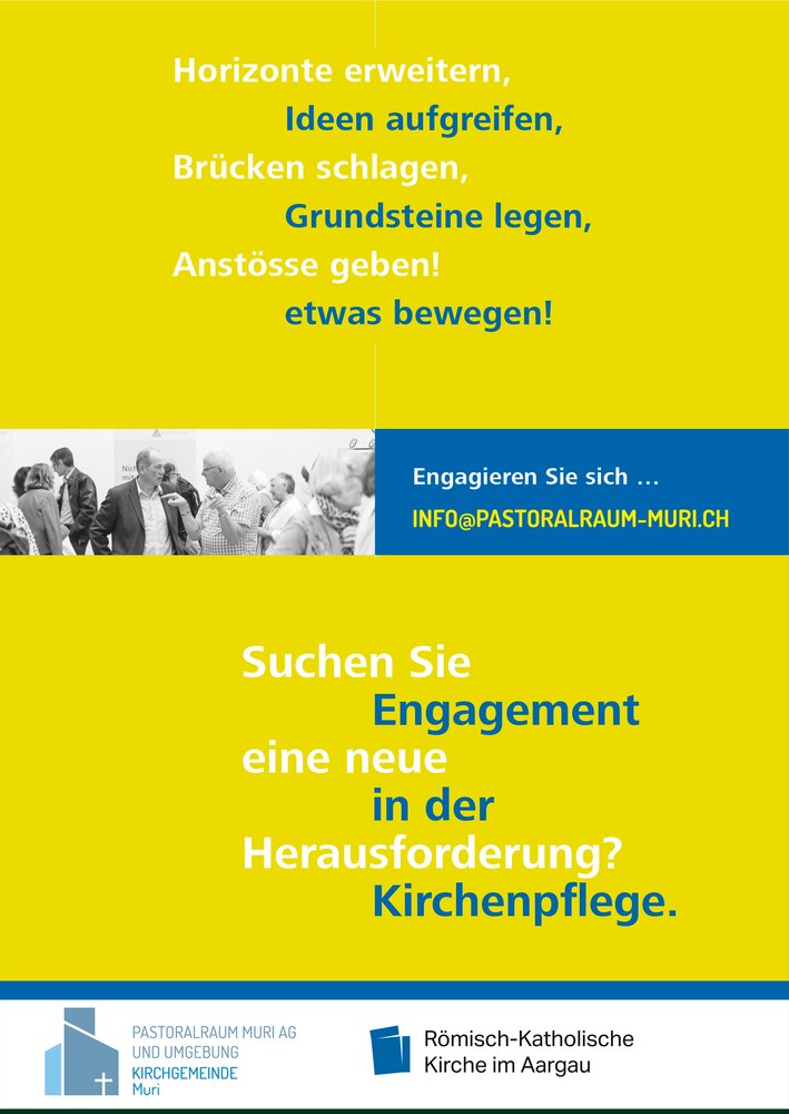 Mitteilung der Kath.
Kirchenpflege Muri