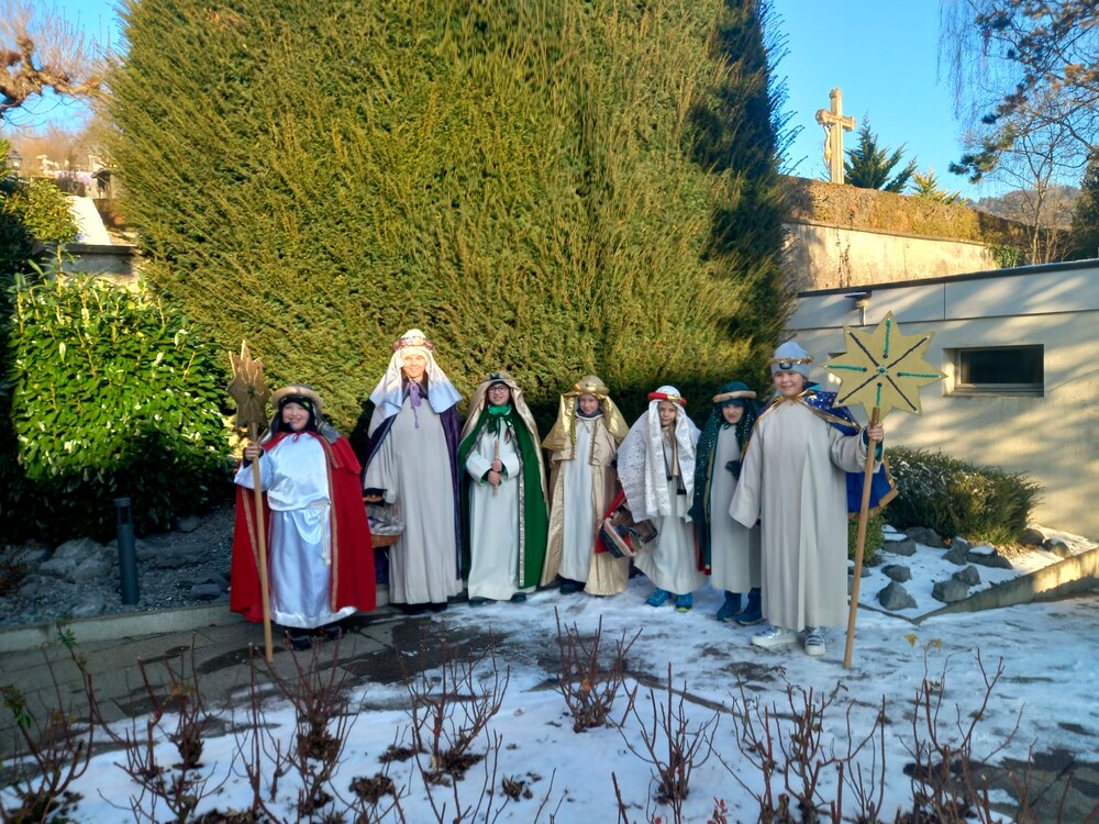Die Sternsinger sagen Danke