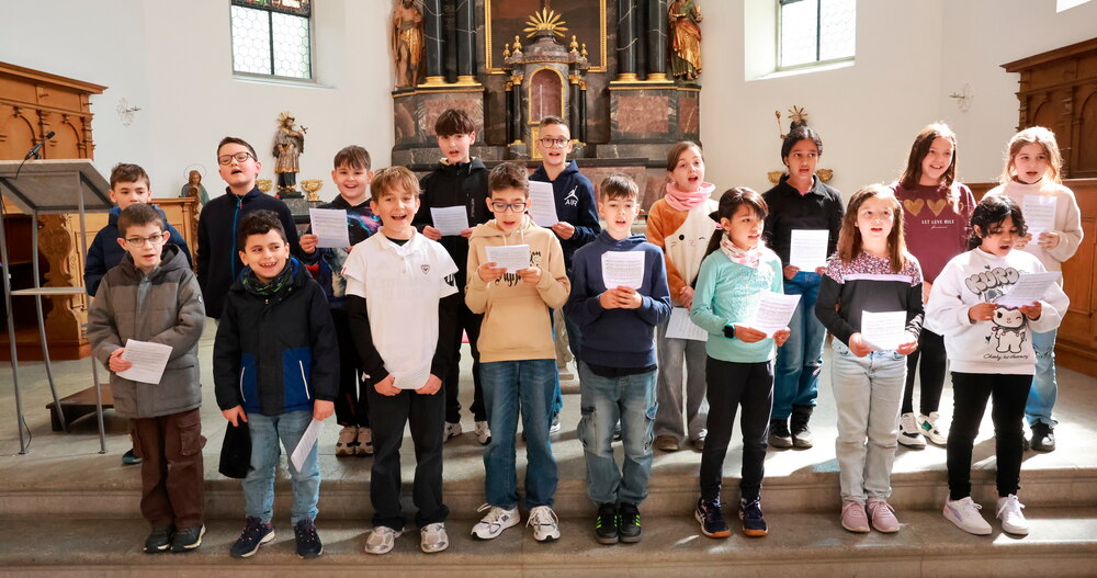 Erstkommunion 2026
«Jesus mit im Boot»