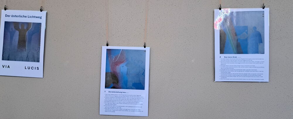 Der österliche Lichtweg