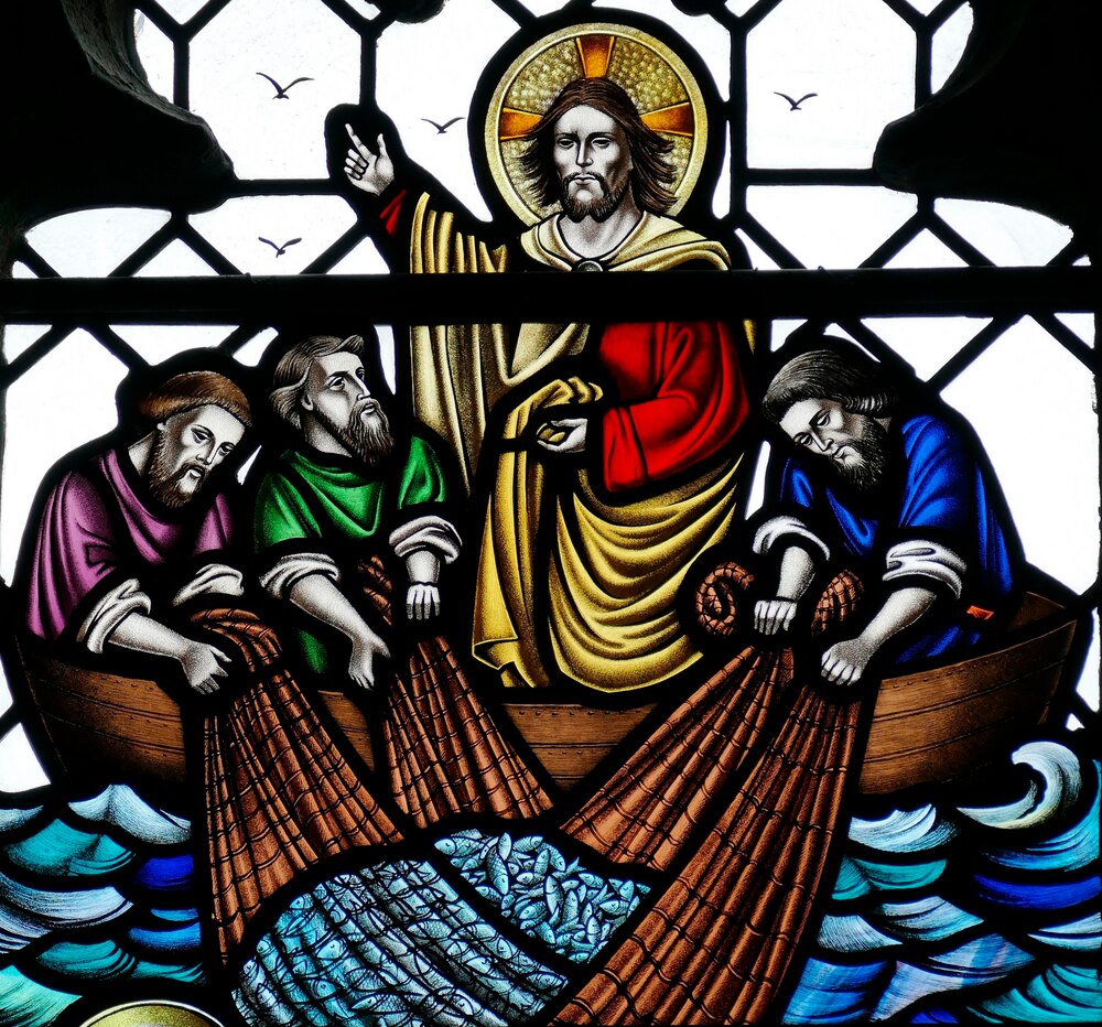 Jesus ruft die Menschen zu seiner Ernte