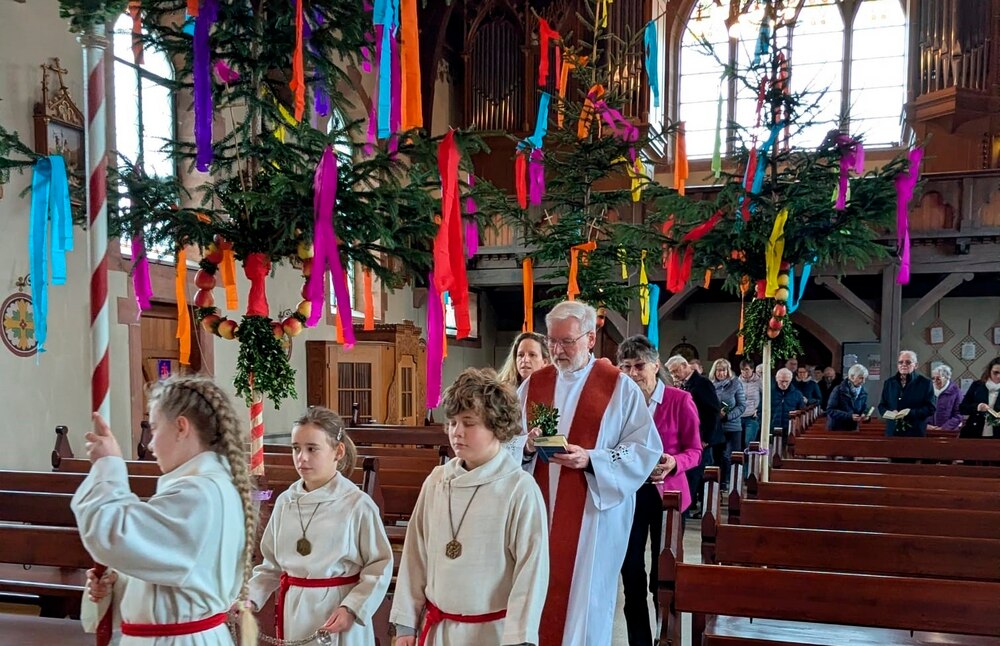 Palmsonntag und
Osternacht