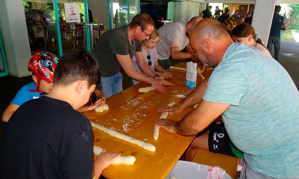 Vater+Kind-Backen