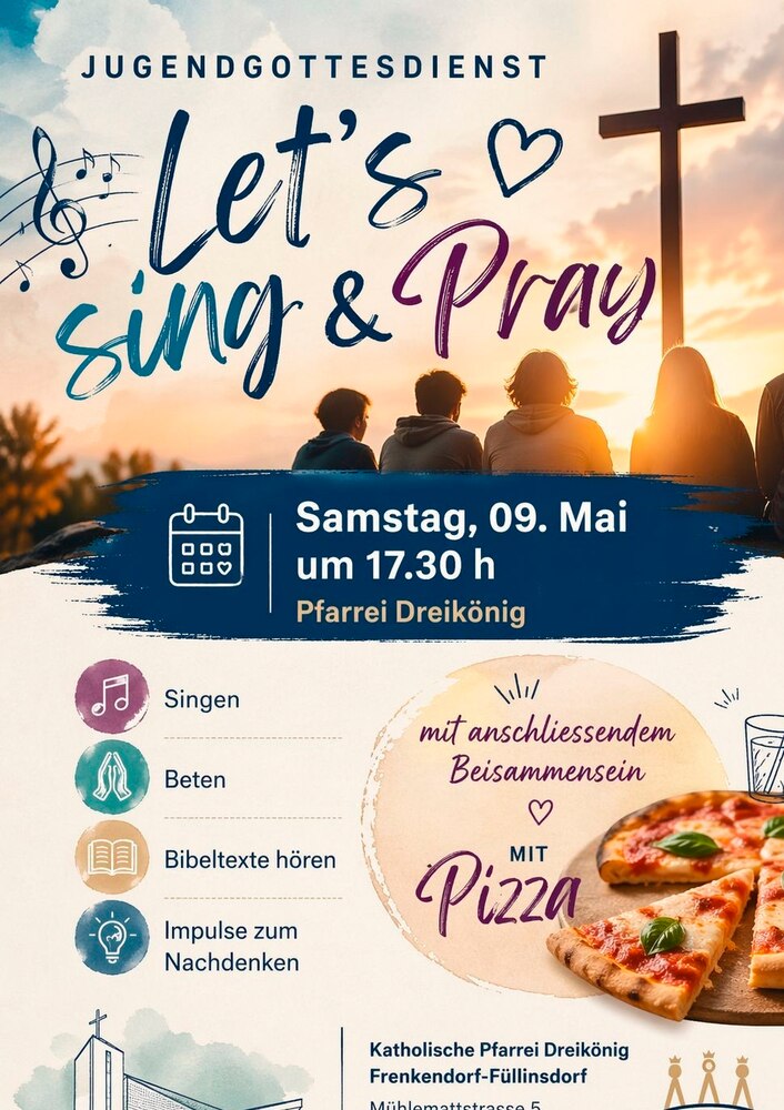 “Let’s sing & pray”