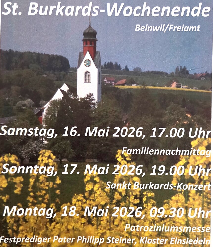 Feierlichkeiten zum St. Burkards-Wochenende