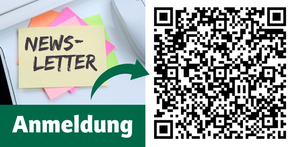 Wir starten unseren
monatlichen Newsletter!