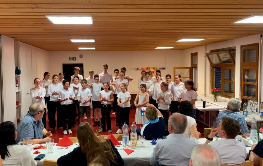 Gala-Dinner
unserer Minischar