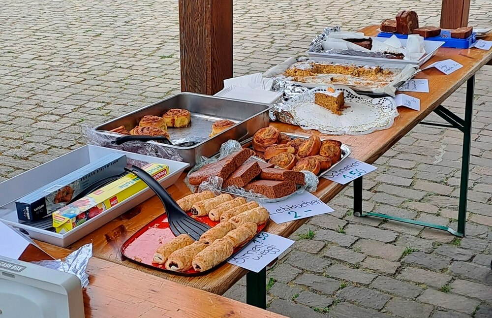 Kuchenverkauf der Ministranten