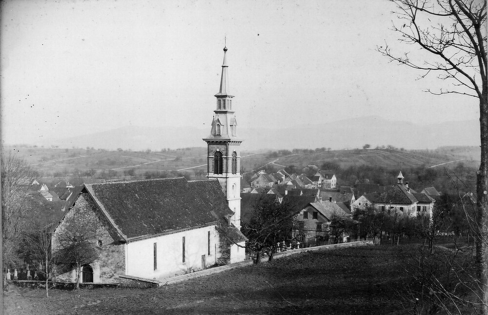 Kirchturmspitze aus dem Jahr 1883