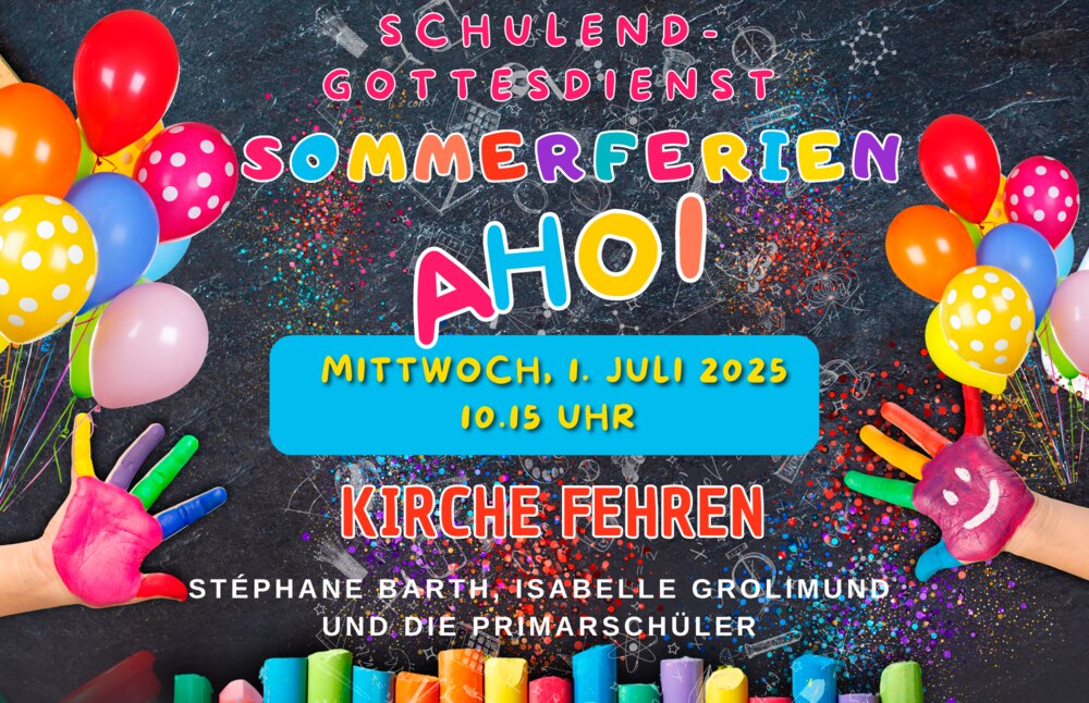 Schulendgottesdienst in Fehren
