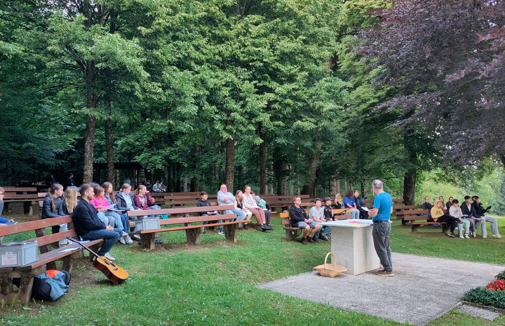 Jugendgottesdienst auf dem Achenberg