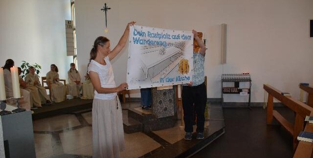 Kirche als Rastplatz