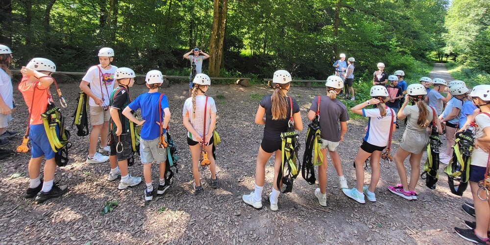 Rückblick:
Kletterwald