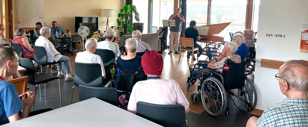 Musikalisches Fenster in der Aareperle geöffnet