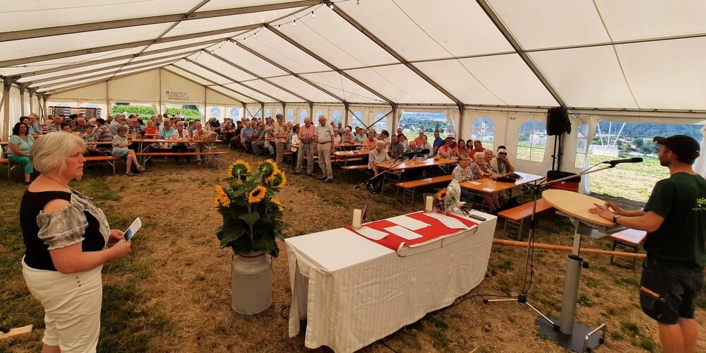 Ökumenischer Gottesdienst im Festzelt