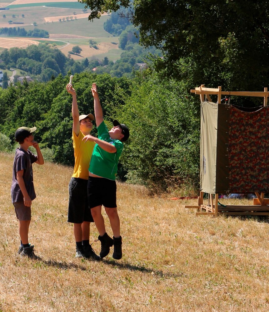 Jubla Zurzach im
Forschungscamp Wil