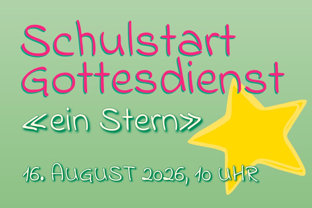Schulstart Gottesdienst