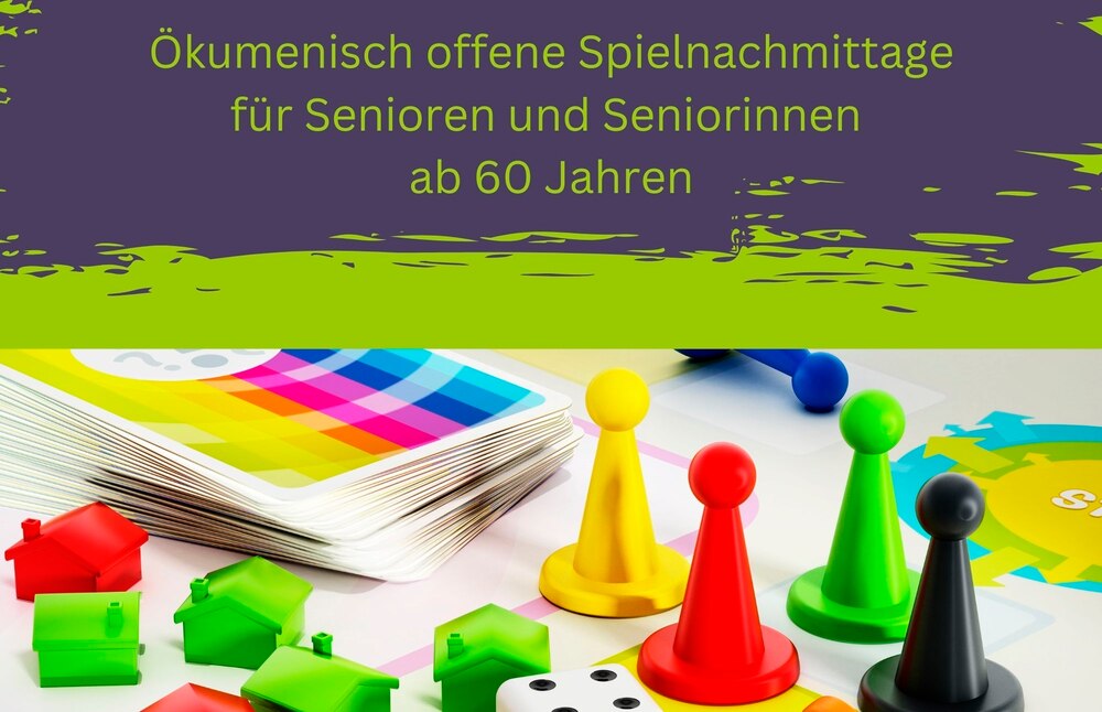 Ökumenisch offener Spielnachmittag für Senioren und Seniorinnen