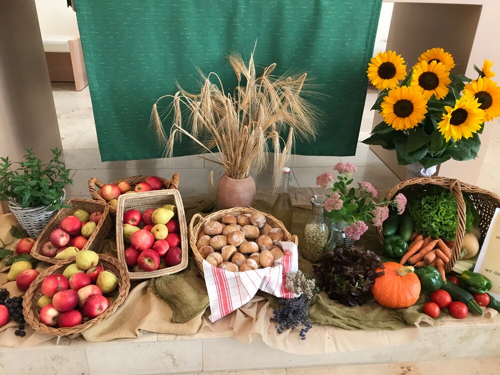 Gottesdienst zum
Erntedank