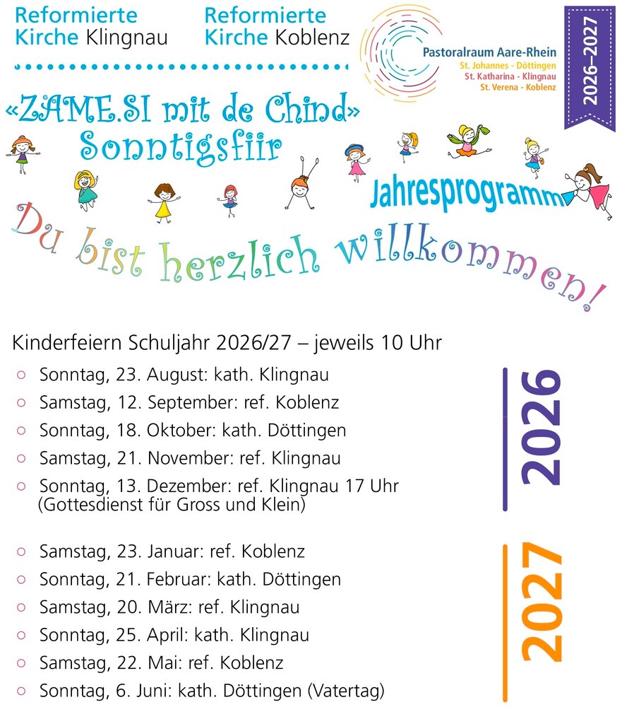 Einladung zur Sonntigsfiir